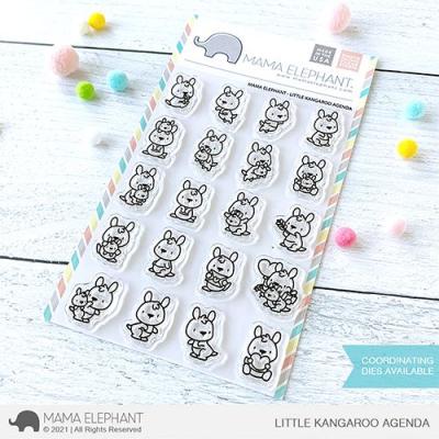 Mama Elephant Clear Stamps - Little Kangaroo Agenda